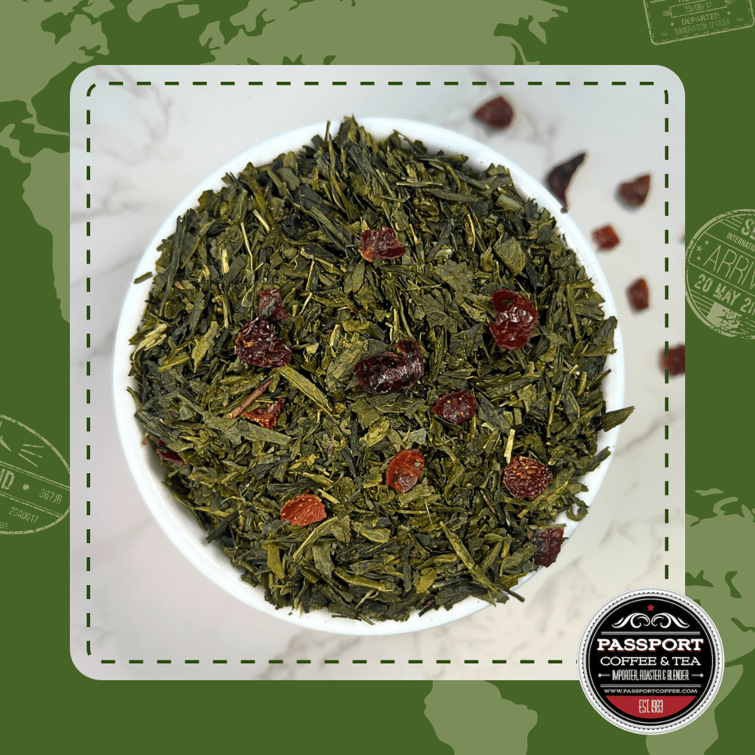 Prickly Pear Green Tea - Passport Coffee & Tea - Shop