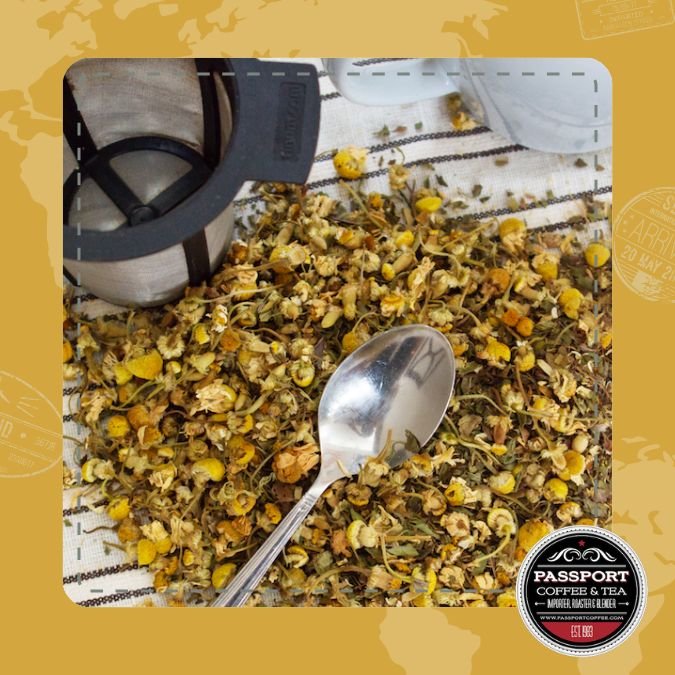 Relaxing Blend Herbal Tea - Passport Coffee & Tea - Shop