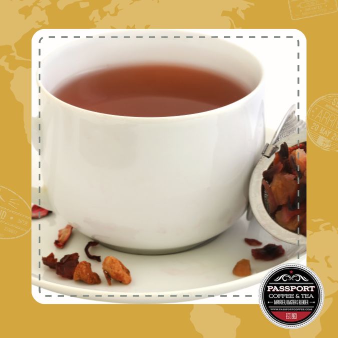 Rose Hip Blend Herbal Tea - Passport Coffee & Tea - Shop
