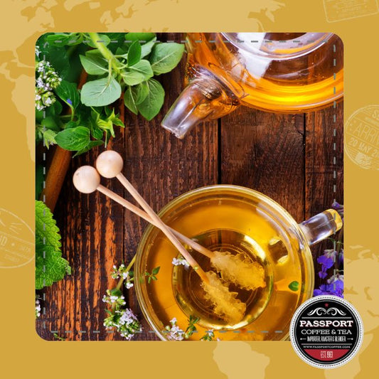Spearmint Leaf Herbal Tea - Passport Coffee & Tea - Shop