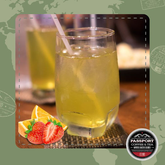Strawberry Orange Green Tea - Passport Coffee & Tea - Shop
