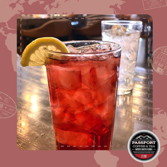 Sweet Scarlet Hibiscus Tea - Passport Coffee & Tea - Shop