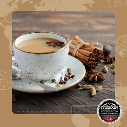 Traditional Chai Black Tea - Passport Coffee & Tea - Shop