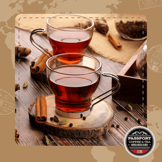 Vanilla Almond Black Tea - Passport Coffee & Tea - Shop
