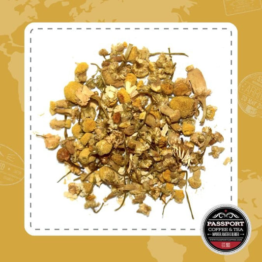 Whole Chamomile Herbal Tea - Passport Coffee & Tea - Shop