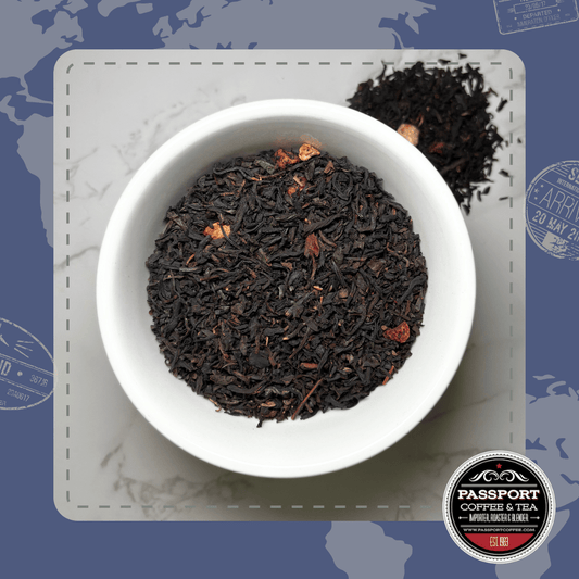 Wild Strawberry Black Tea - Passport Coffee & Tea - Shop