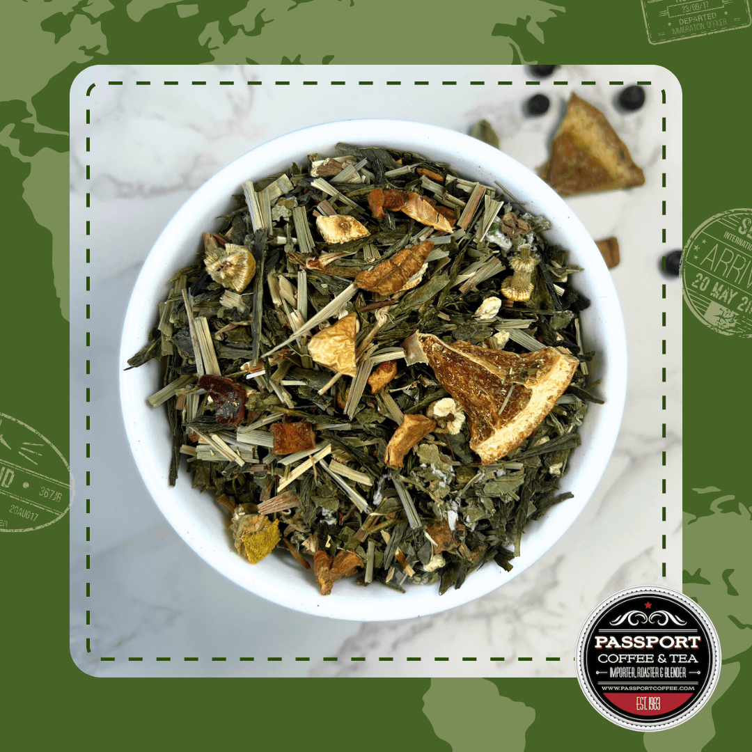 Yoga Blend Green Tea - Passport Coffee & Tea - Shop