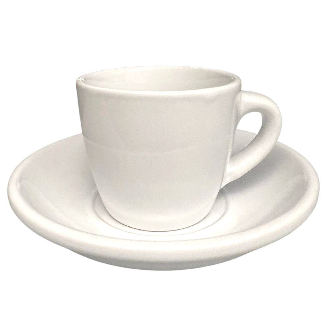 Cups- Espresso Cup with Saucer- Set of 2