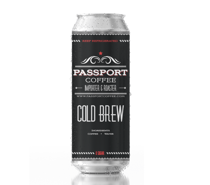 Cold Brew Cans - Passport Coffee - Passport Coffee & Tea - Shop
