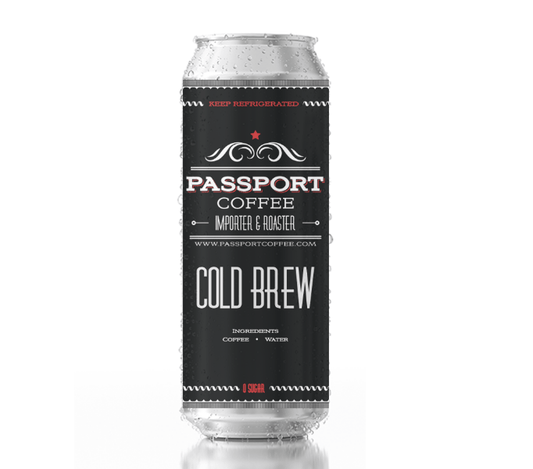 Cold Brew Cans - Passport Coffee - Passport Coffee & Tea - Shop