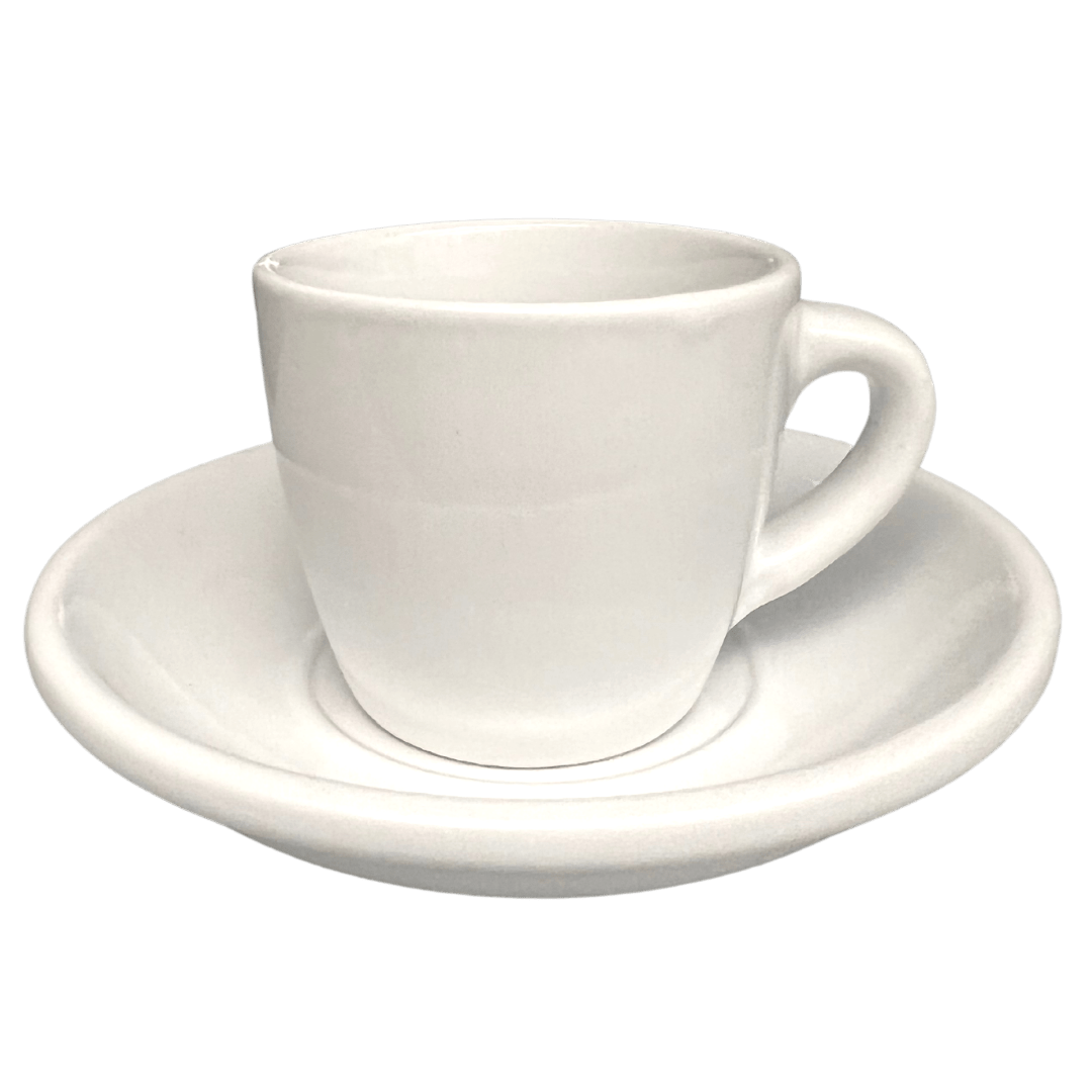 Cups - Espresso Cup with Saucer - Set of 2 - Passport Coffee & Tea - Shop